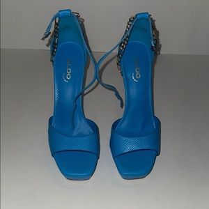 Aldo Blue Strappy High Heels